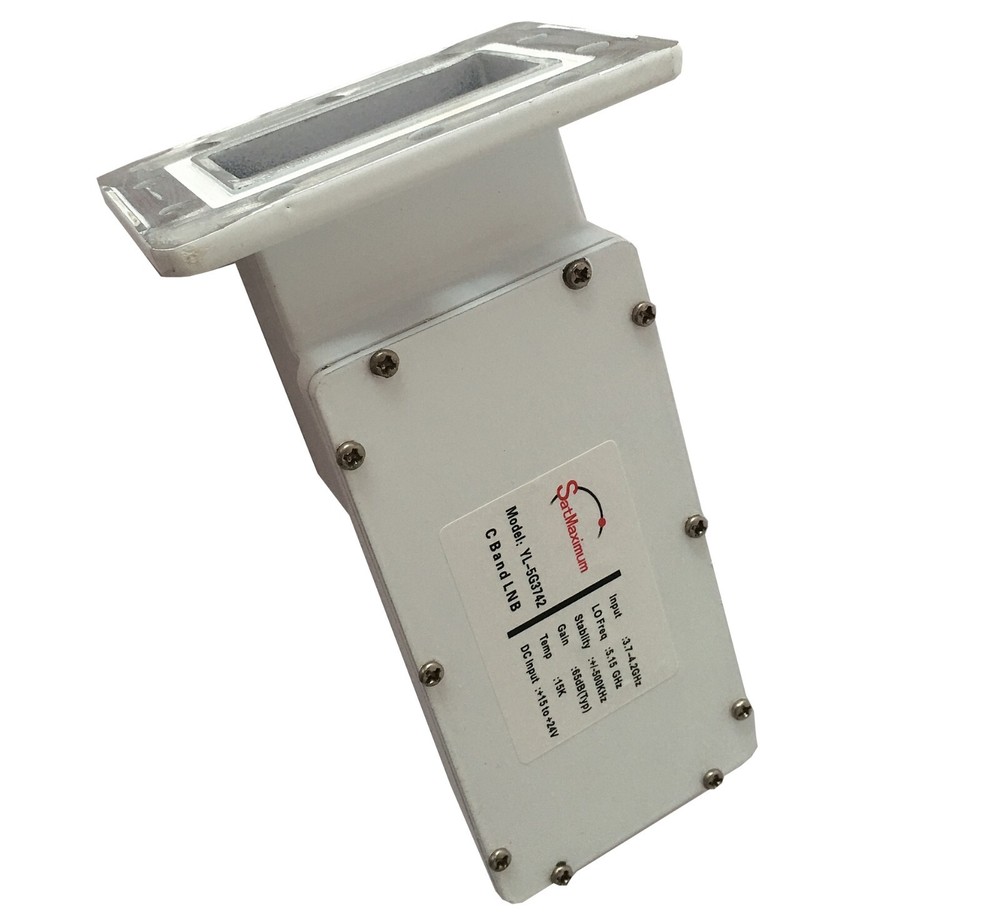 5G Filter Inside C Band Single Polarity LNB With Input 3.7-4.2GHz