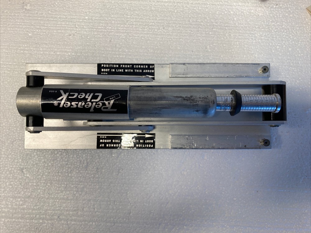 Vintage Garcia Ski Corp Release Check