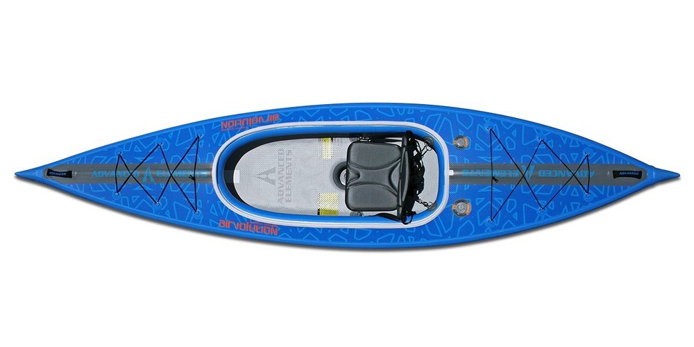 Advanced Elements Airvolution Inflatable Kayak, Blue/White