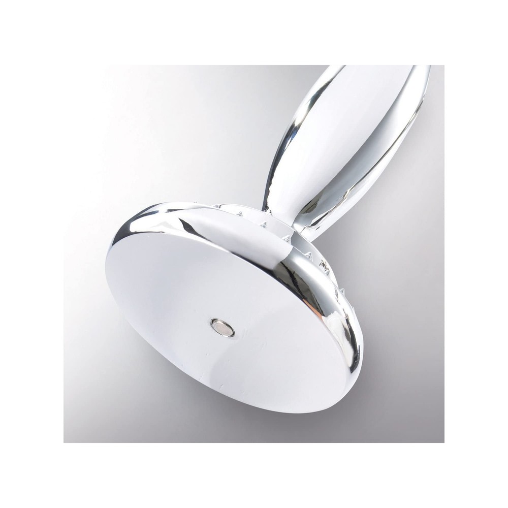 Meat Tenderizer, Reversible Dual Use, Chrome Plated