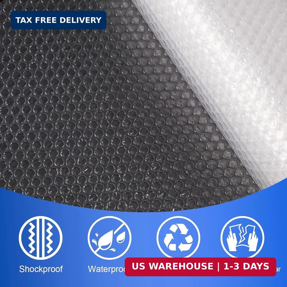 12 inch x 72ft - 2 Pack Total Small Thin Bubble Cushioning Wrap for Extra Protec