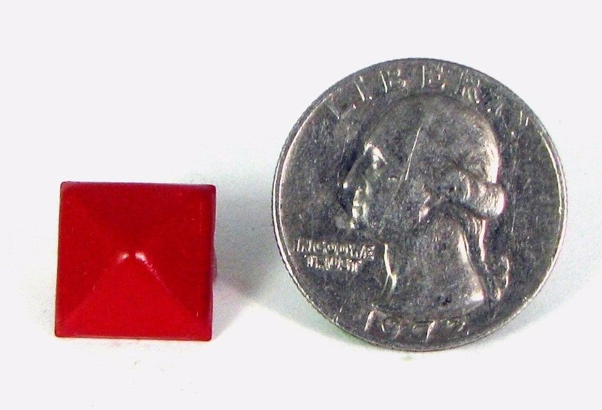 13mm Pyramid Colored Studs Spots 100ct. Great quality from StudsAndSpikes.