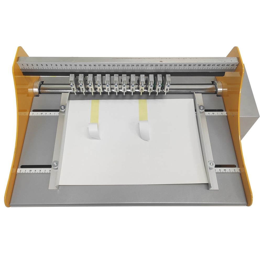 16.54in/420mm Sticker Half Cutting Machine Adhesive Marking Variable Speed 90W