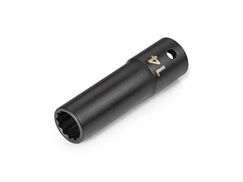 TEKTON 1/2 Inch Drive x 14 mm Deep 12-Point Impact Socket | SID23314