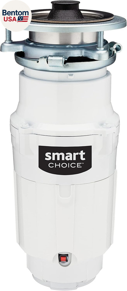 1/2 HP Direct Wire Garbage Disposal for Kitchen Sinks, White | SC05DISPD1