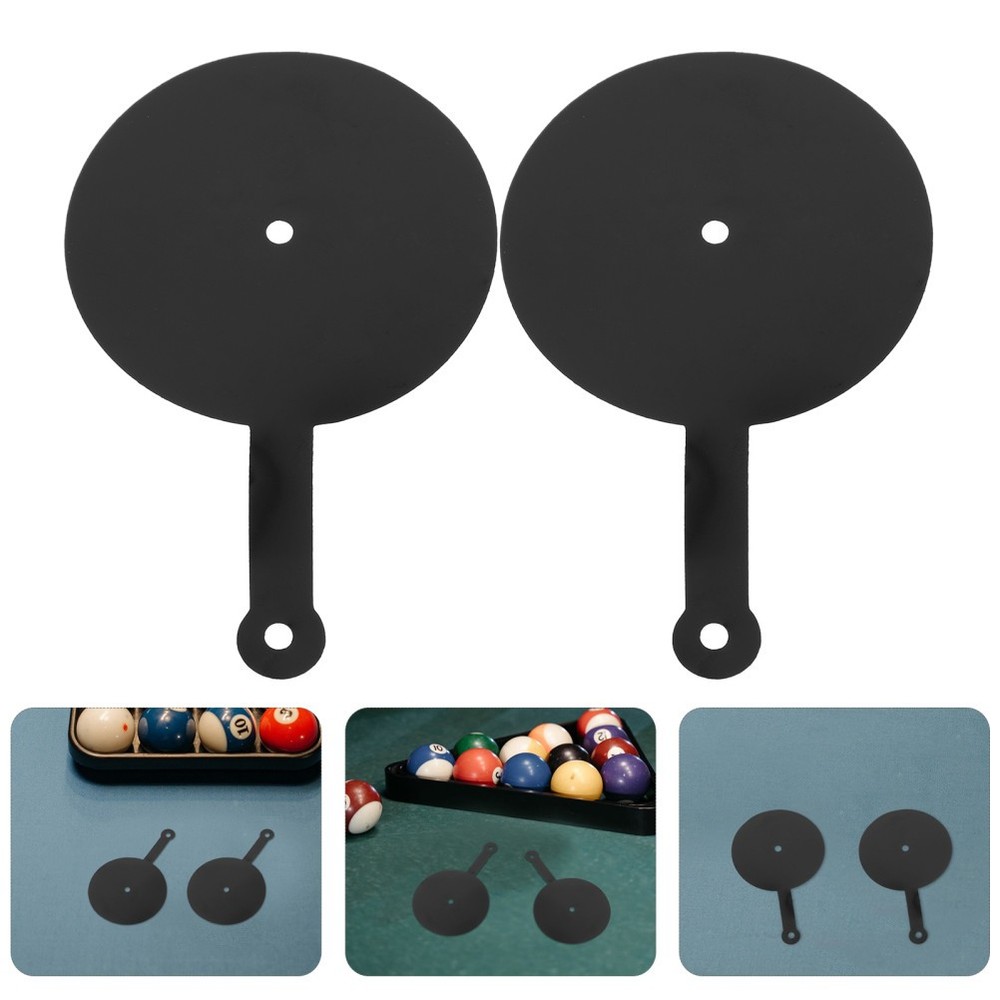 2 Pcs Aiming Tools for Billiards Accessories Ball Locator Practice Pad