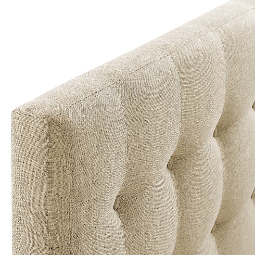 Emily Upholstered Fabric King Headboard