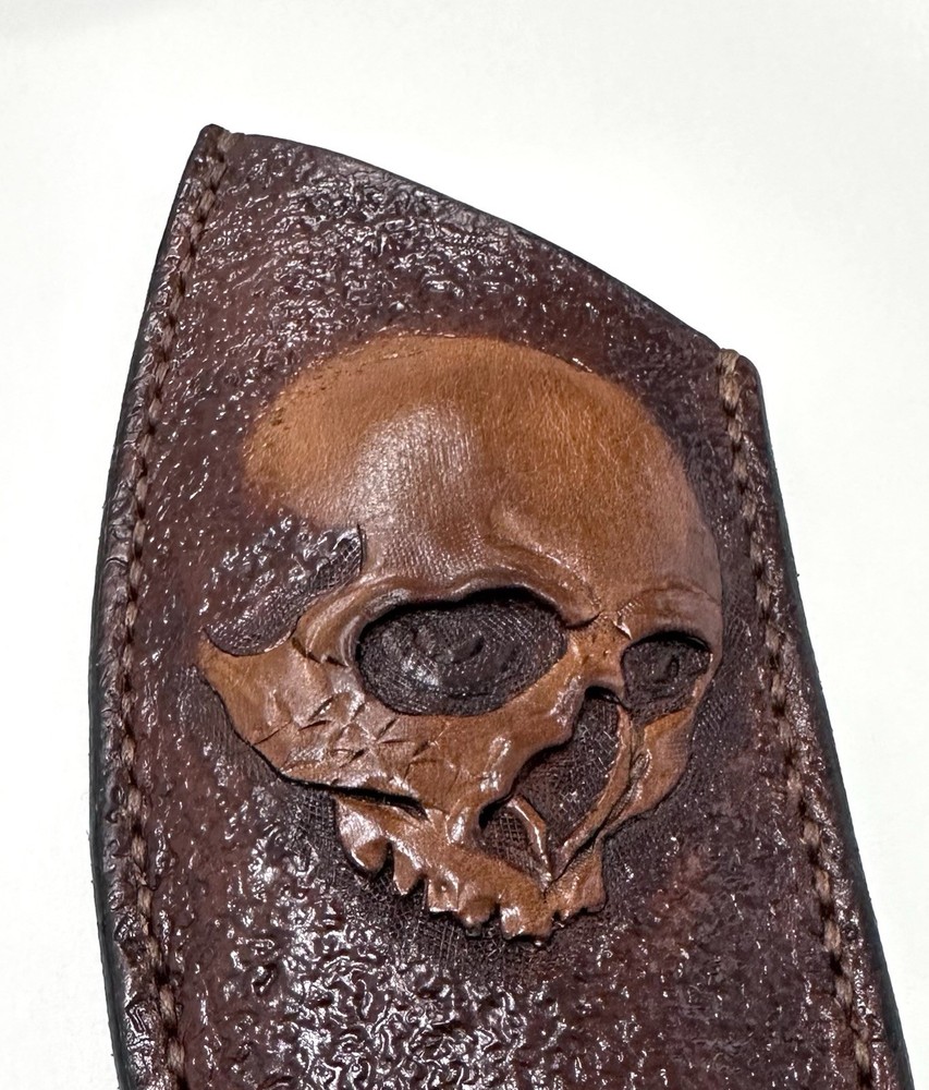 Strider SMF Leather Sheath Handcrafted.