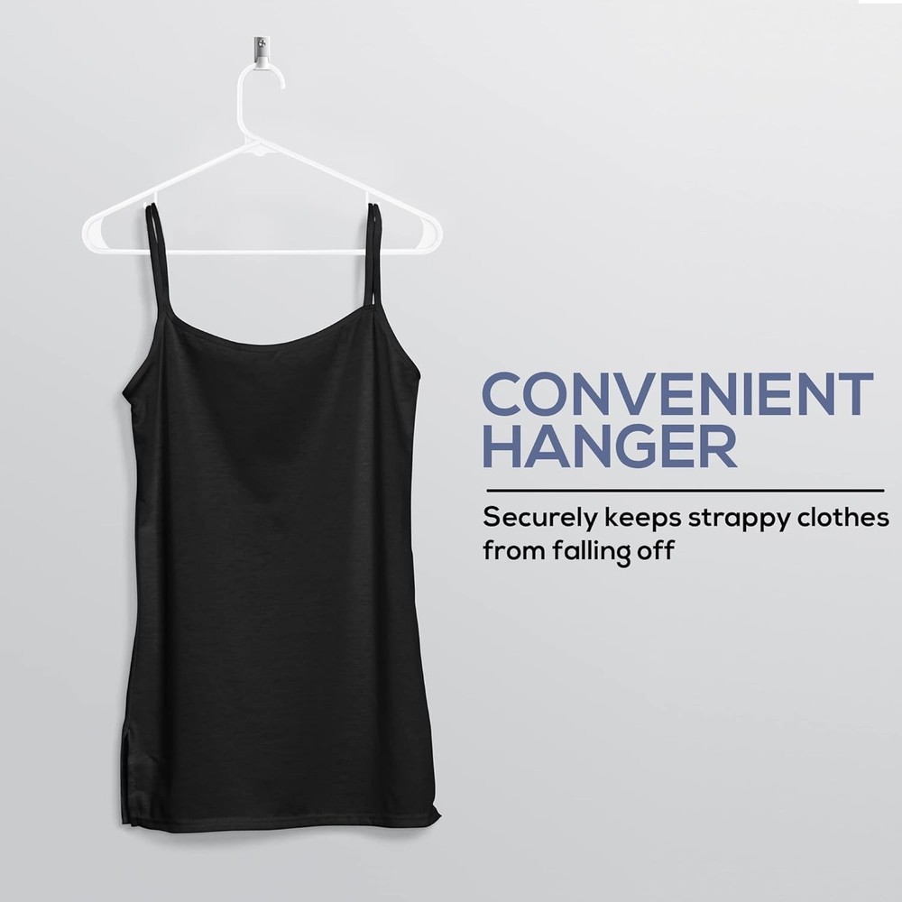Utopia Home Plastic Hangers 20 Pack - Clothes Hanger with Hooks - Durable