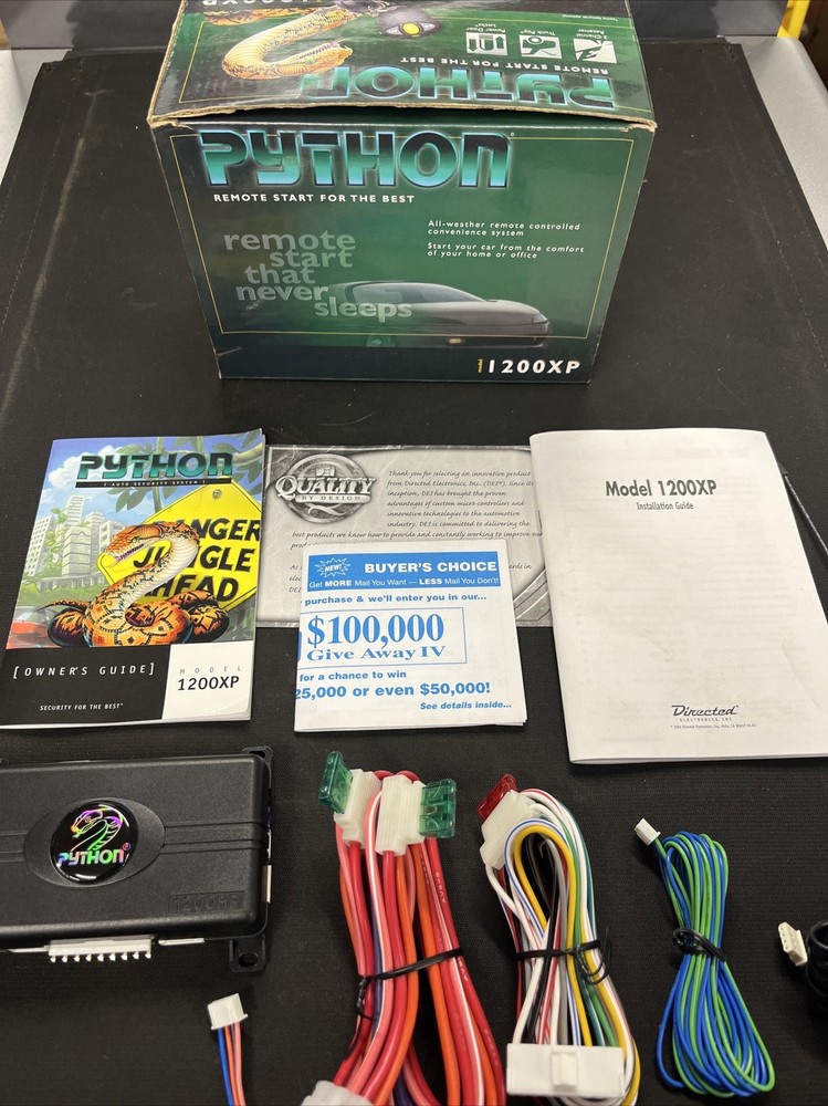 BRAND NEW Python 1200XP Remote Starter