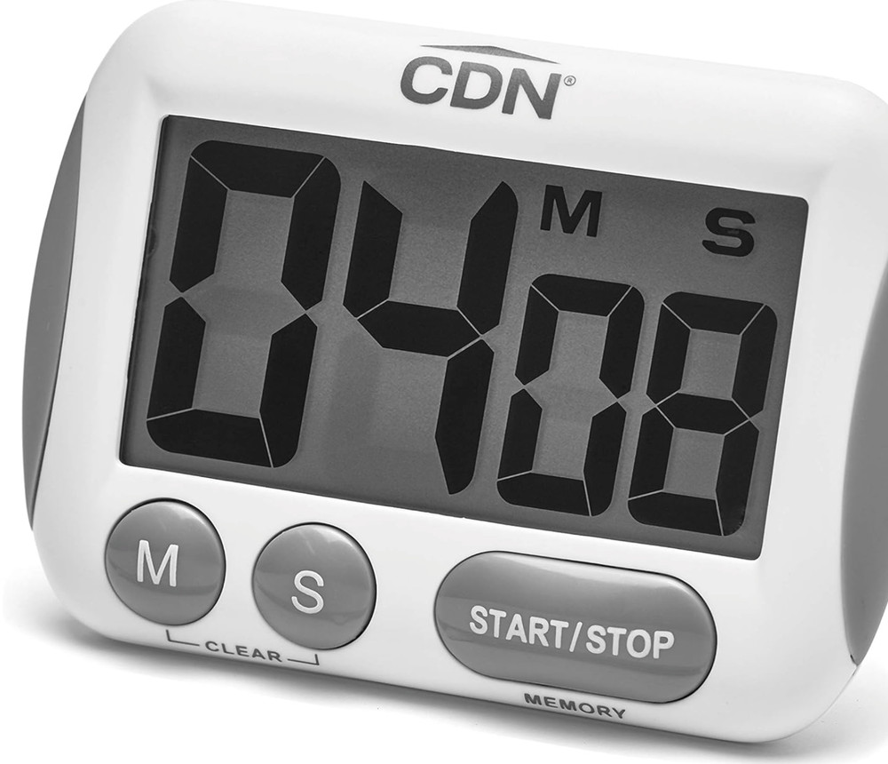 CDN Extra Big Digit Brown Digital Timer