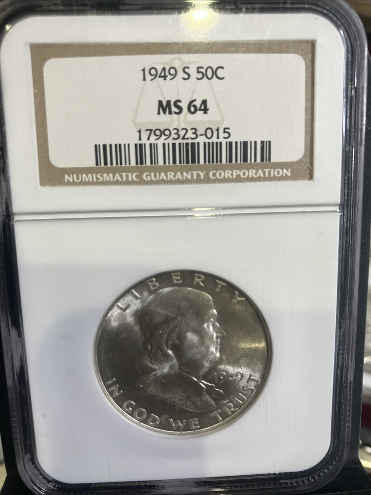 1949 Franklin Half Dollar Silver