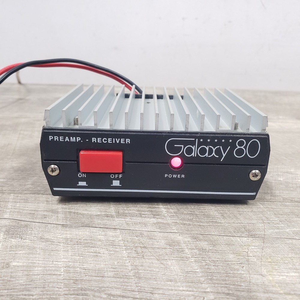 *Powers Up* Vintage Galaxy 80 Mobile Linear Amplifier Preamp- Receiver