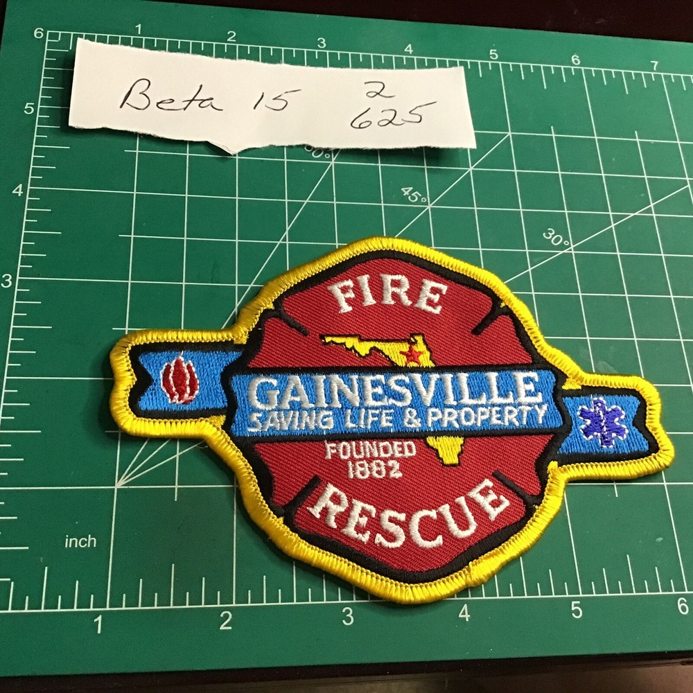 Gainesville FL Fire Department Patch