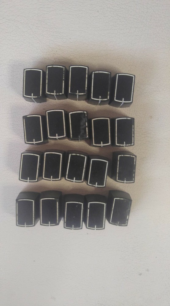 Faders Knobs for Mixer / 20PC, Black /