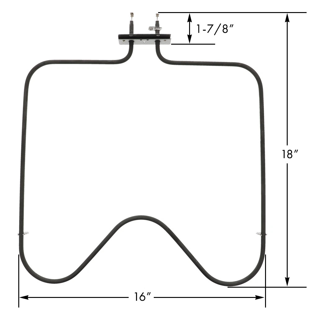 Range Bake Unit Heating Oven Element for Maytag Magic Chef Y04000066 WPY04000066