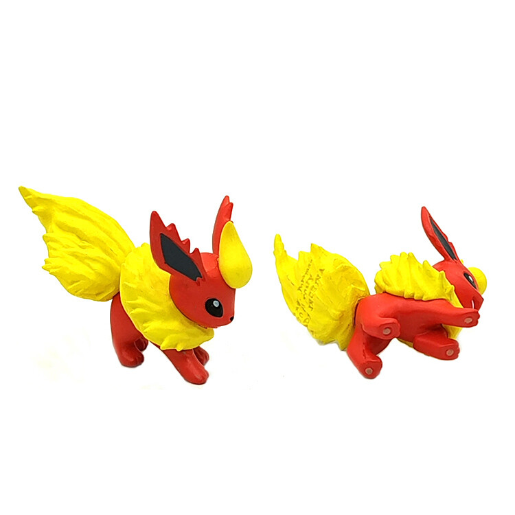 9pcs Eevee Evolution Action Figure Monster Collection Figurine No Box 2" 5cm