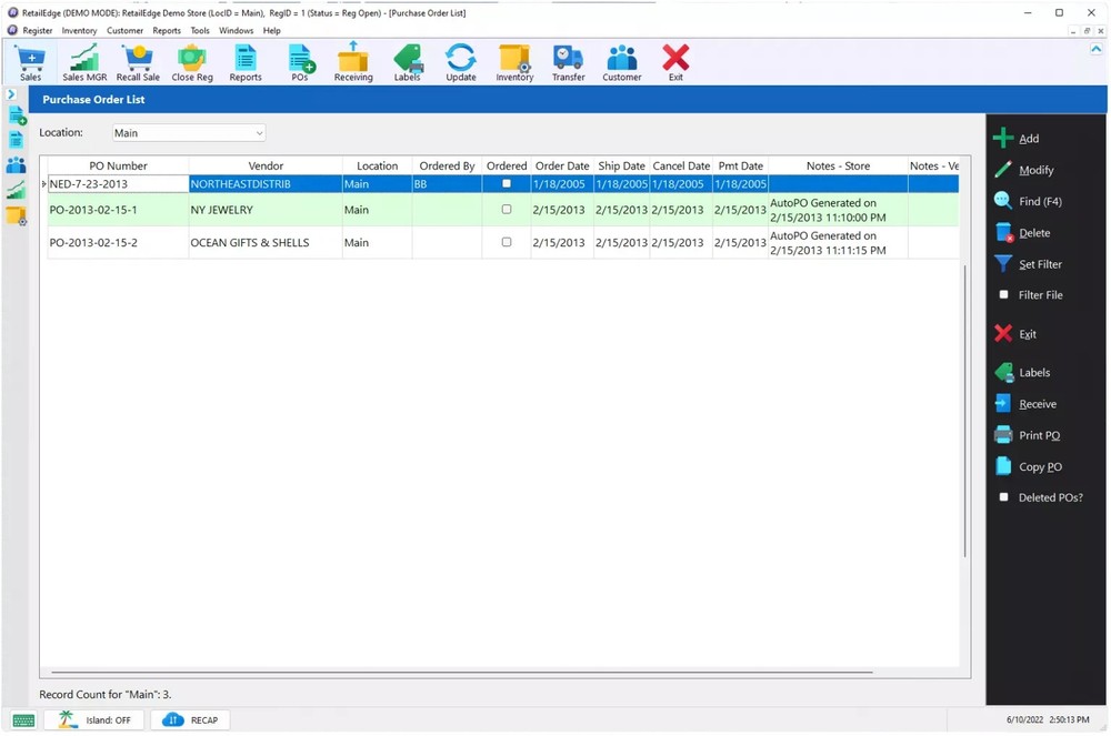 Retail Edge Software