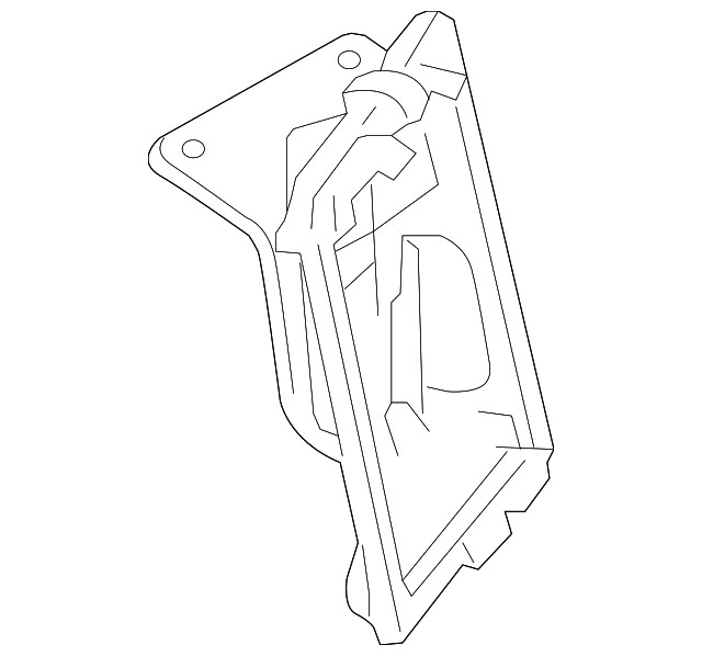 Genuine GM Engine Control Module Bracket 15905990