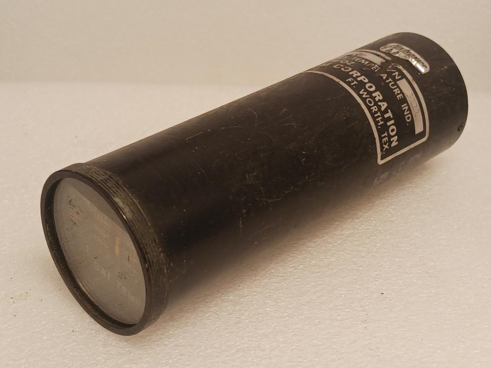 Vintage Aircraft Battery Temp Indicator