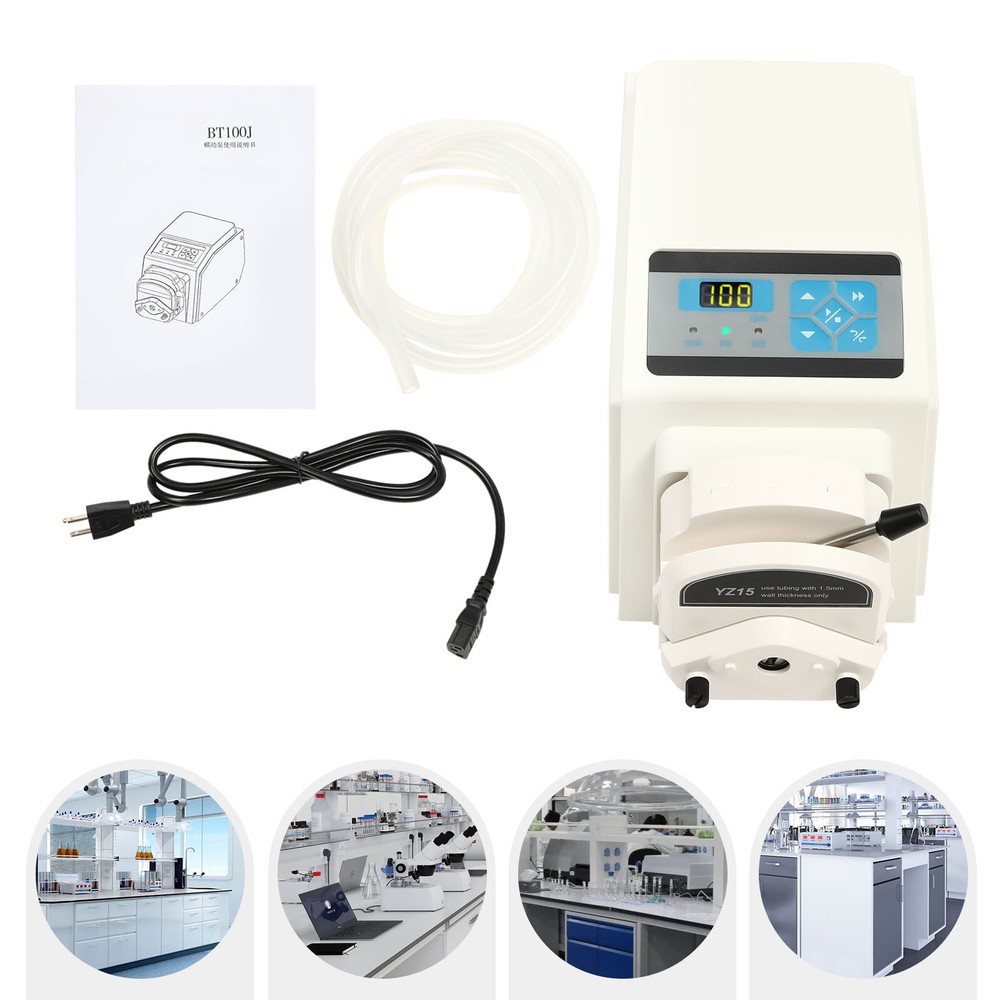 Industrial Variable Speed Liquid Metering Pump Peristaltic Pump High Precision