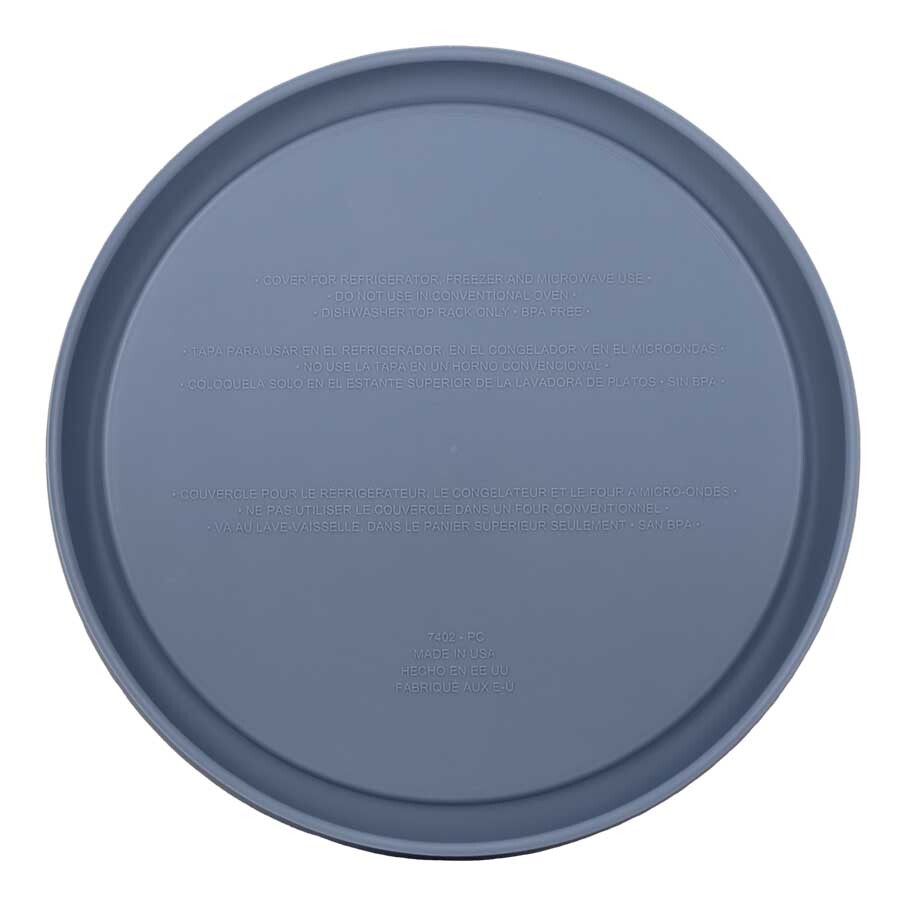 Pyrex 7402-PC 6/7 Cup Cerulean Blue Storage Replacement Lid (4-Pack)