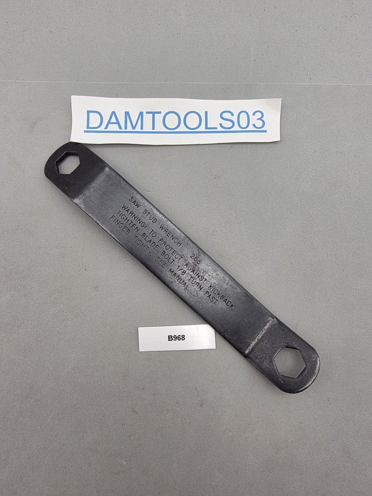 Saw stud wrench Tools 266 tool circular saw
