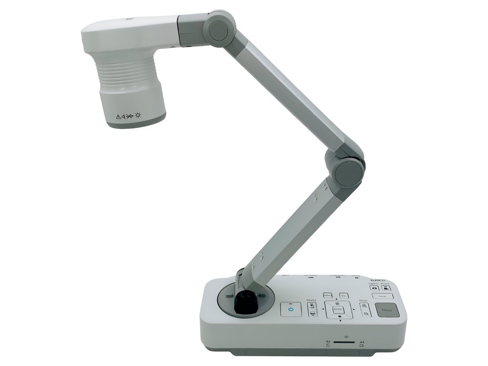 Epson ELPDC21 Interactive Document Camera Visualiser HDMI w/Accessories TESTED