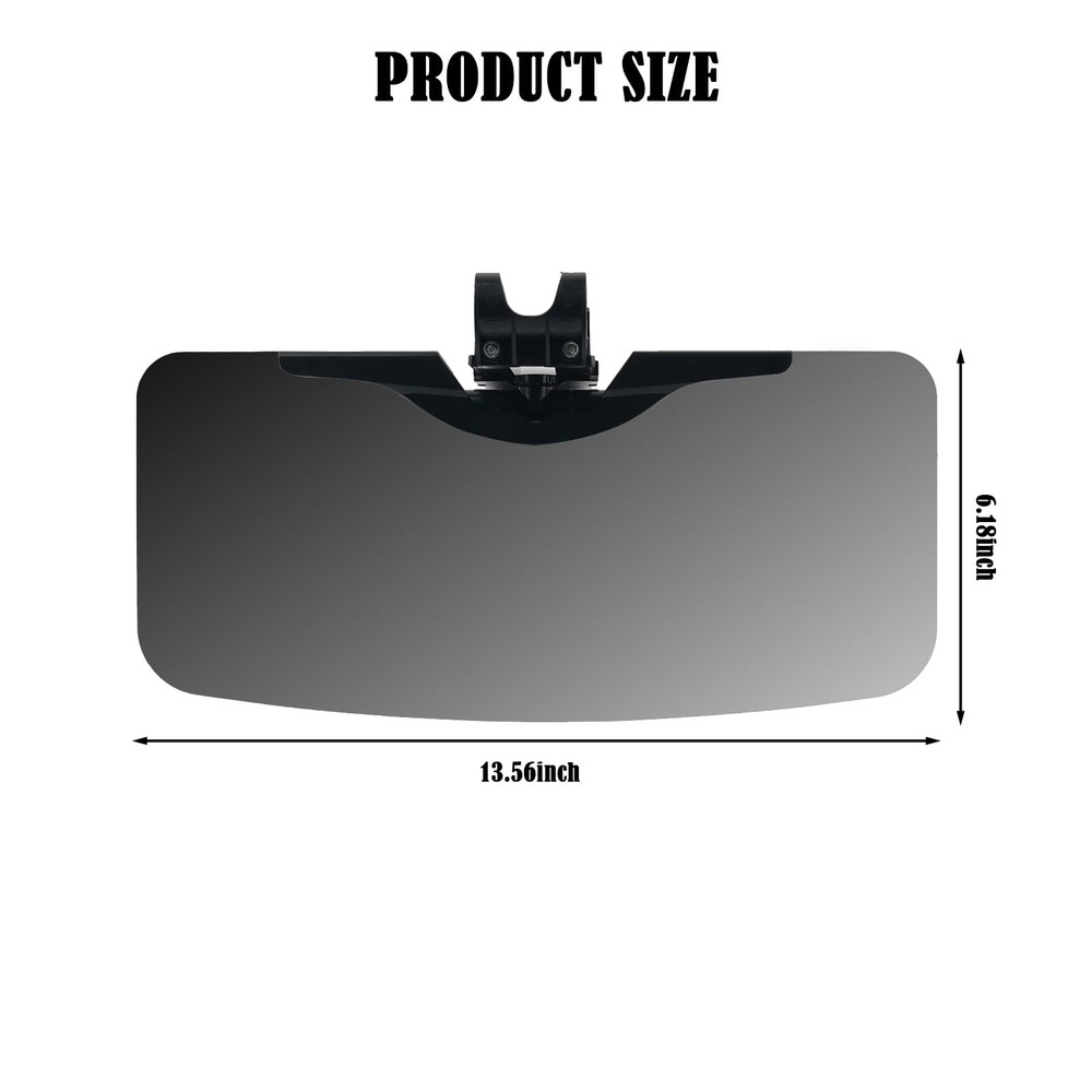 Visor Extender for Car Adjustable HD Polarized Car Sun Blocker with Adjustable