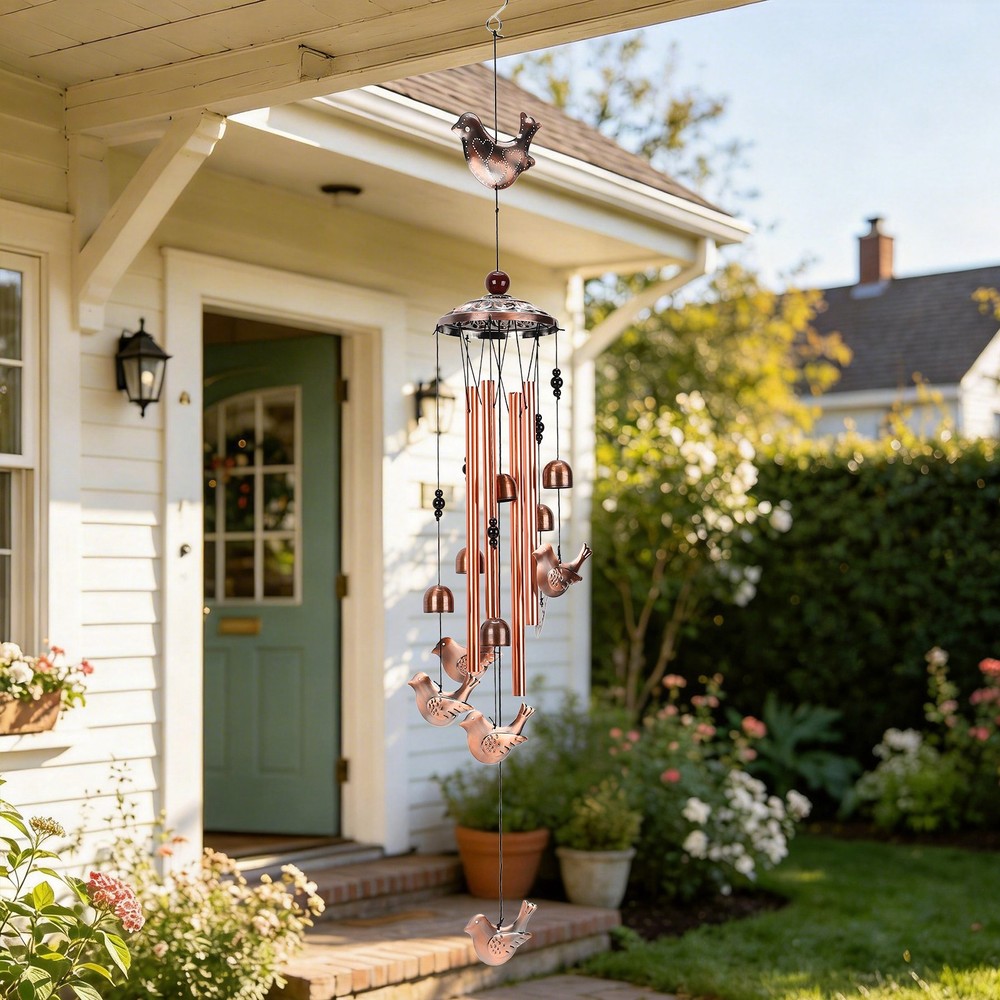 Wind Chimes for Outside, 35inch Bird-Windchimes,