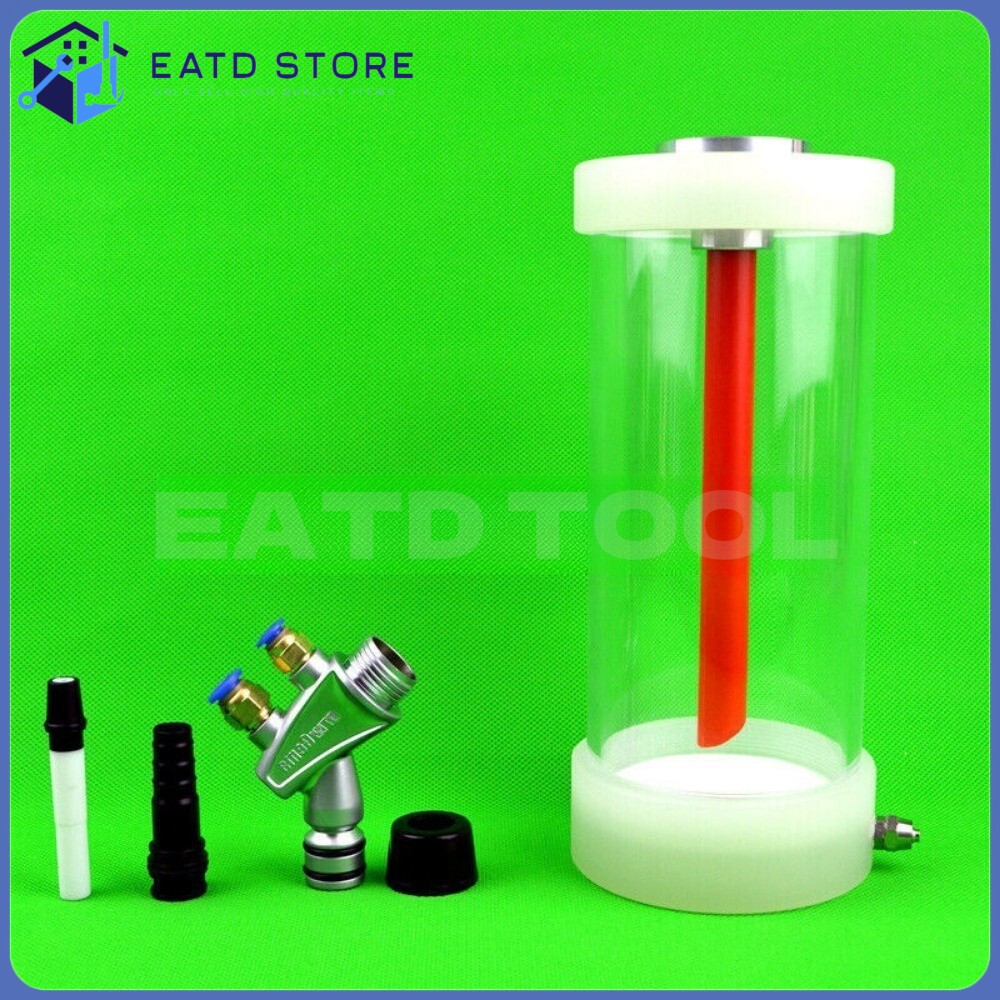 1L and IG06 Pump NewElectrostatic Powder Coating System Fluidization Hopper Cup