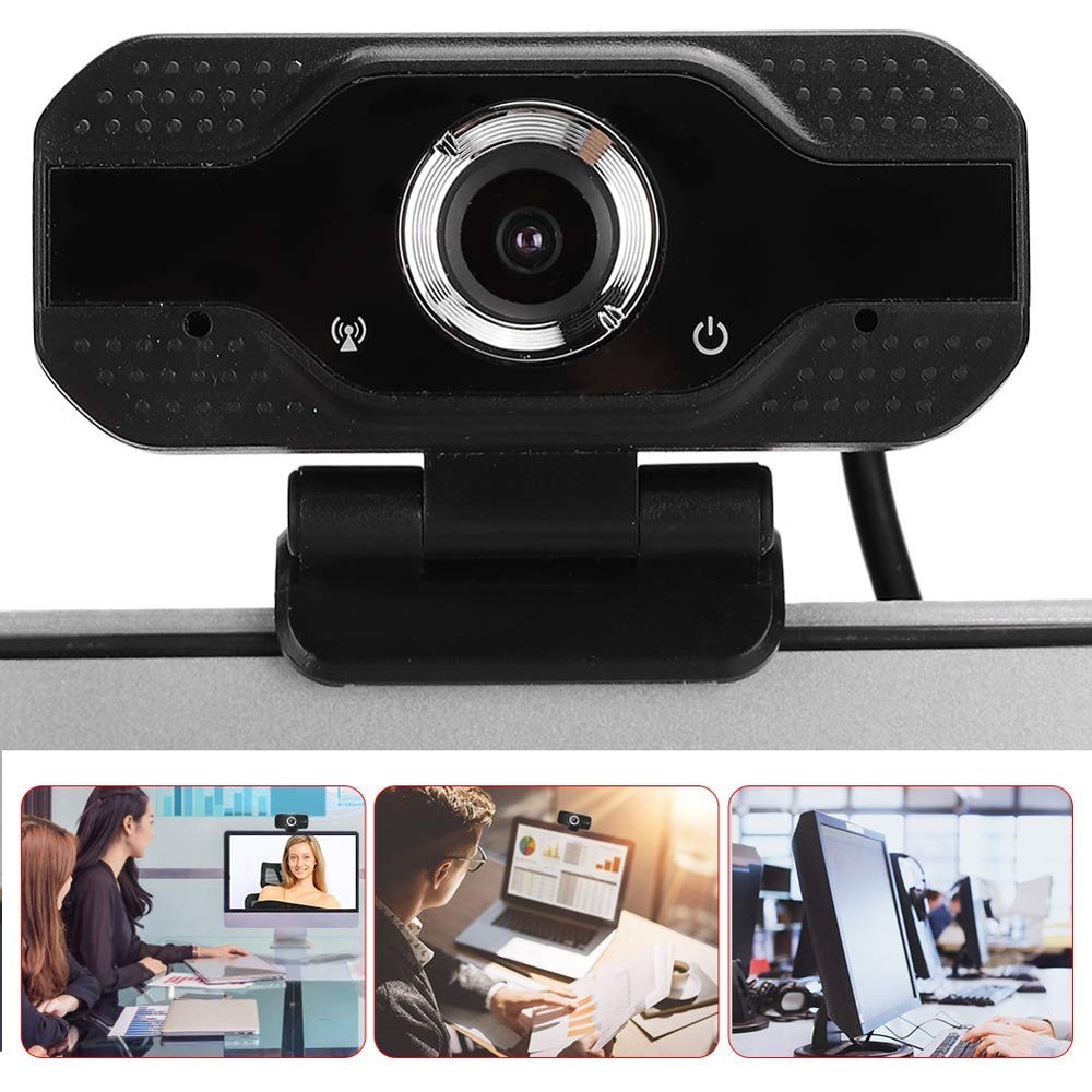 1080P USB Computer Web Camera With Microphone Plug And Play Live Streaming