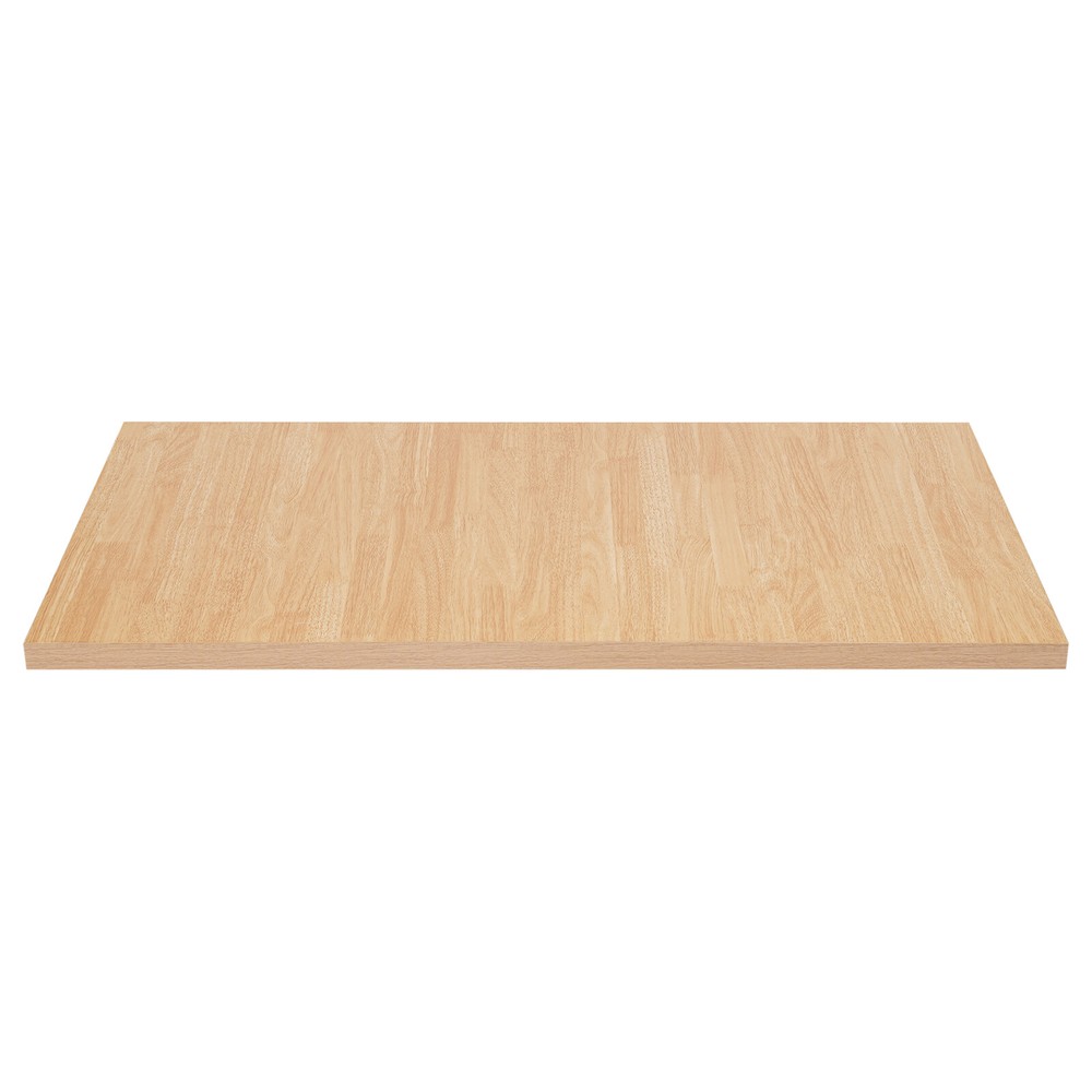 Wood Color 60x120x3.5cm Adjustable Workbenches Tabletop Rectangular Countertop