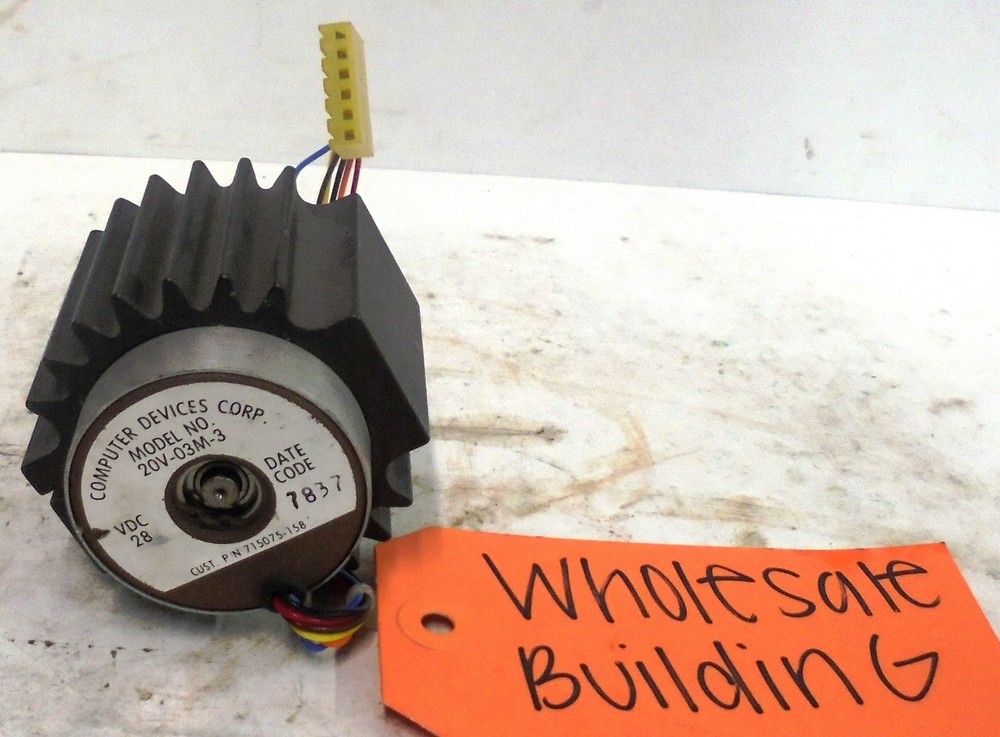 COMPUTER DEVICES CORP, MOTOR, 20V-03M-3, 28 VDC