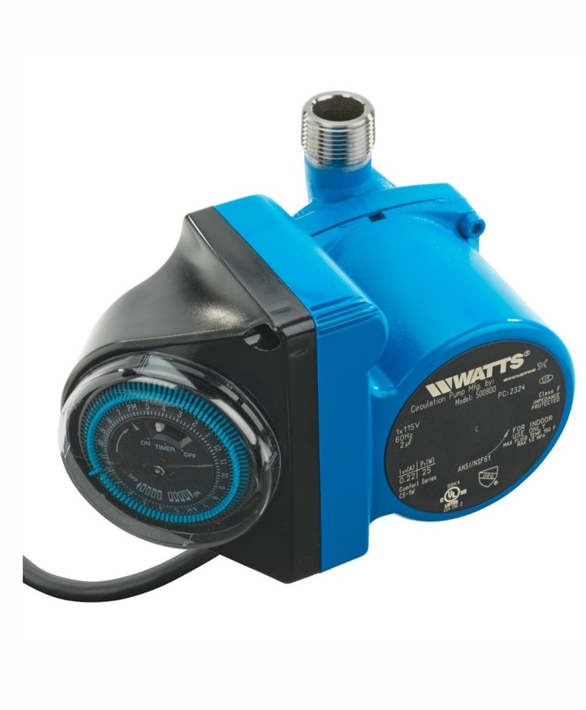 Watts Hot Water Recirculation System, Heat H2O, 24 Hr Programmable Timer