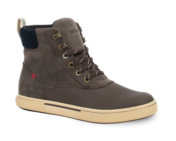 Xtratuf Men's Leather Ankle Deck Boot Lace - Chocolate