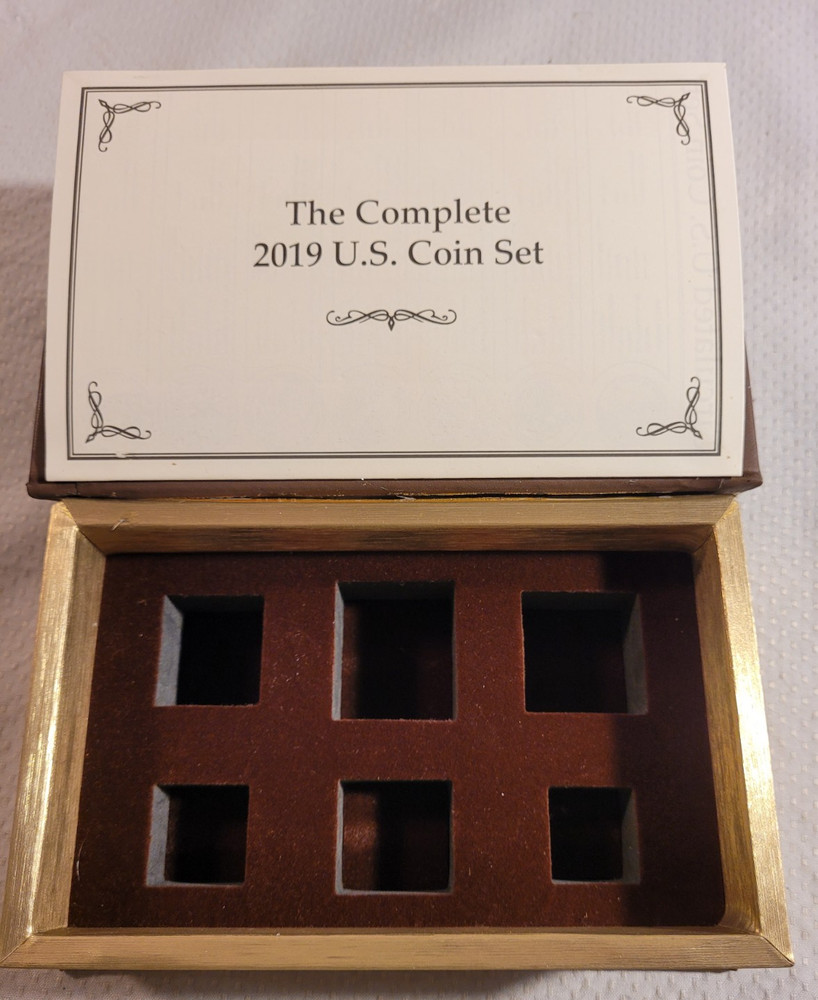EMPTY PRESENTATION BOX for 2017, 2018 & 2019 Mint Coin Sets