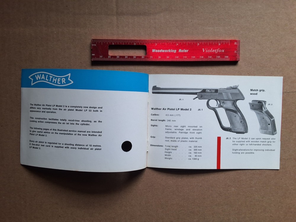 Walther LP2 manual