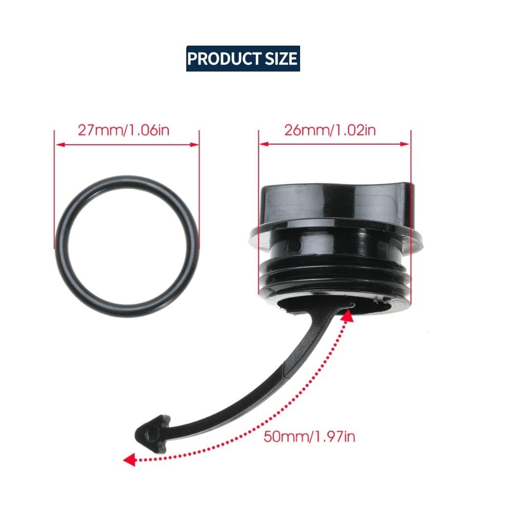 Drain Plug & O-Ring for Yamaha Venture Blaster Replace EU0-62282-00-00