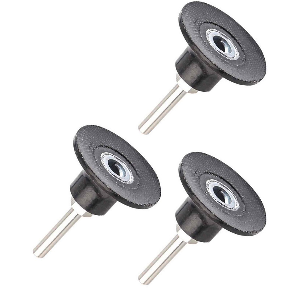 3PCS 2 Inch Surface Bristle Clean Conditioning Sanding Disc Pad Holder Roll
