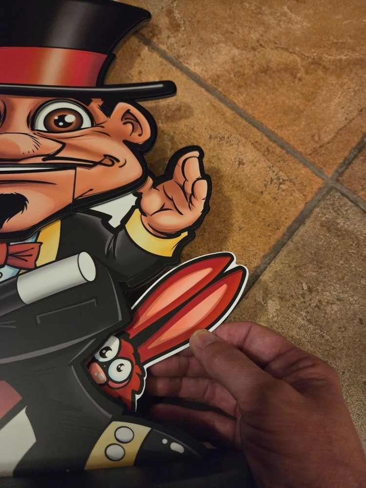 Mr. Marvello & the Baffling Bunny by Wolf's Magic Tricks Ventriloquist Puppet