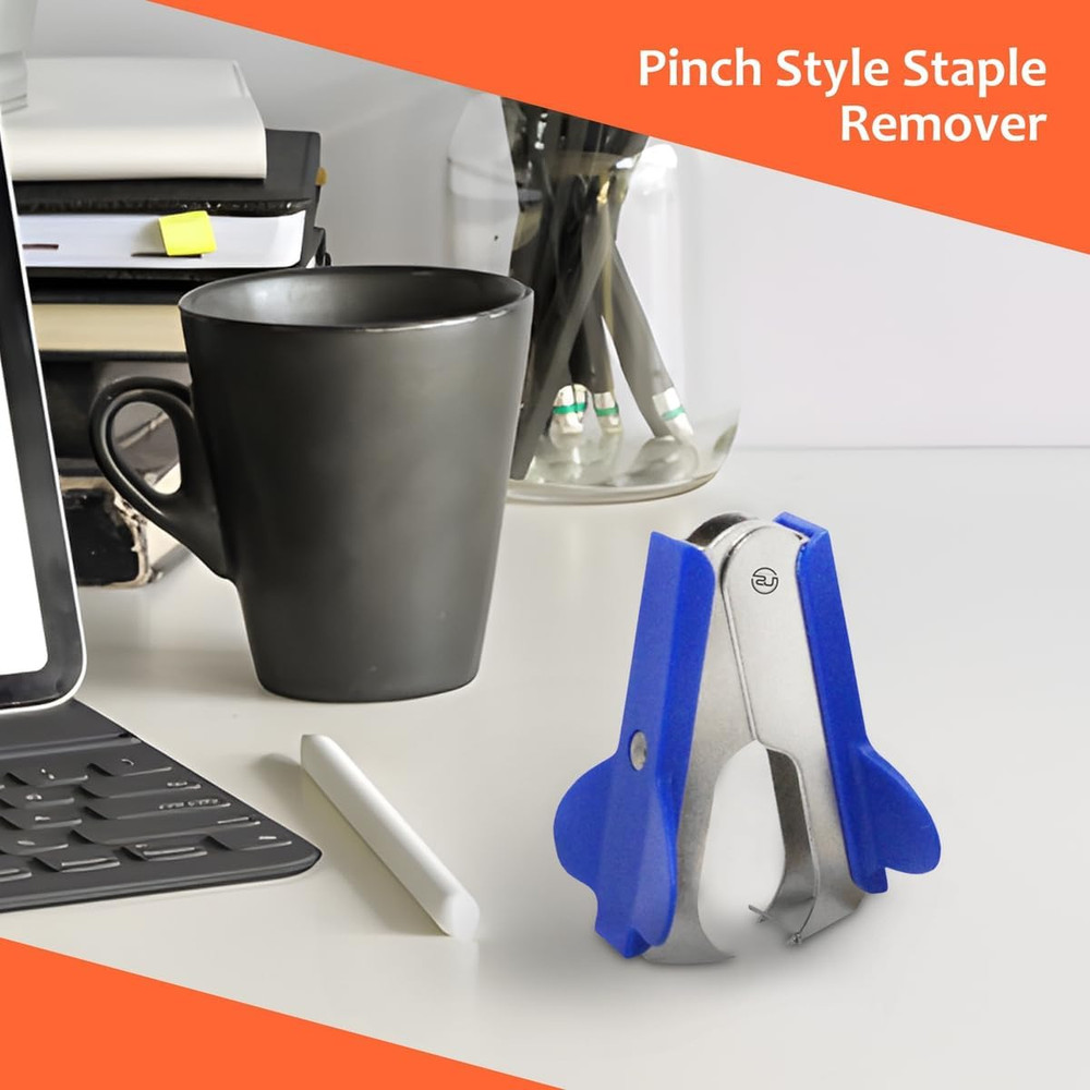 Staple Remover 2 Pack Staple Puller Pinch Jaw Style Staple Remover Tool, Stapler