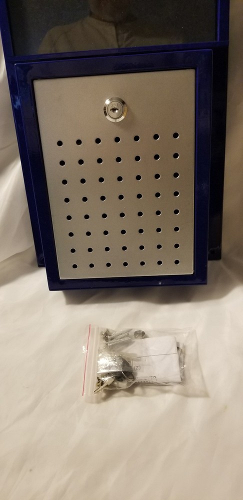 Locked Dropbox Suggestion Ballot Information Box Secured Mail Office Lock Box