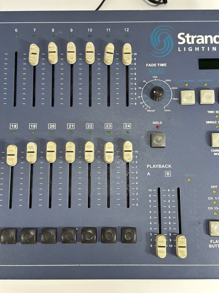 Strand Lighting 100 ~ 12/24 Stage Lighting Controller Console ~ Power Tested