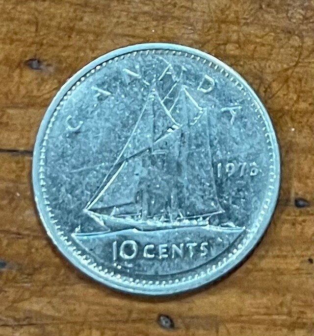 1973 Canada 10 Cent