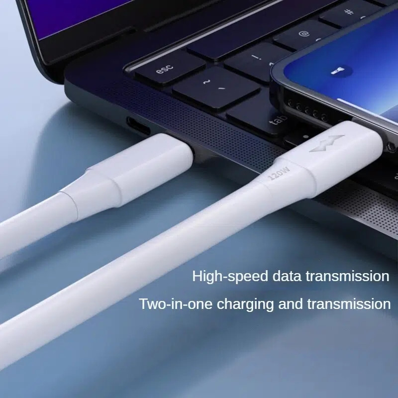 USB Cable 120W Type C Cable 6FT For Android Super Fast Charge USB to C Cable