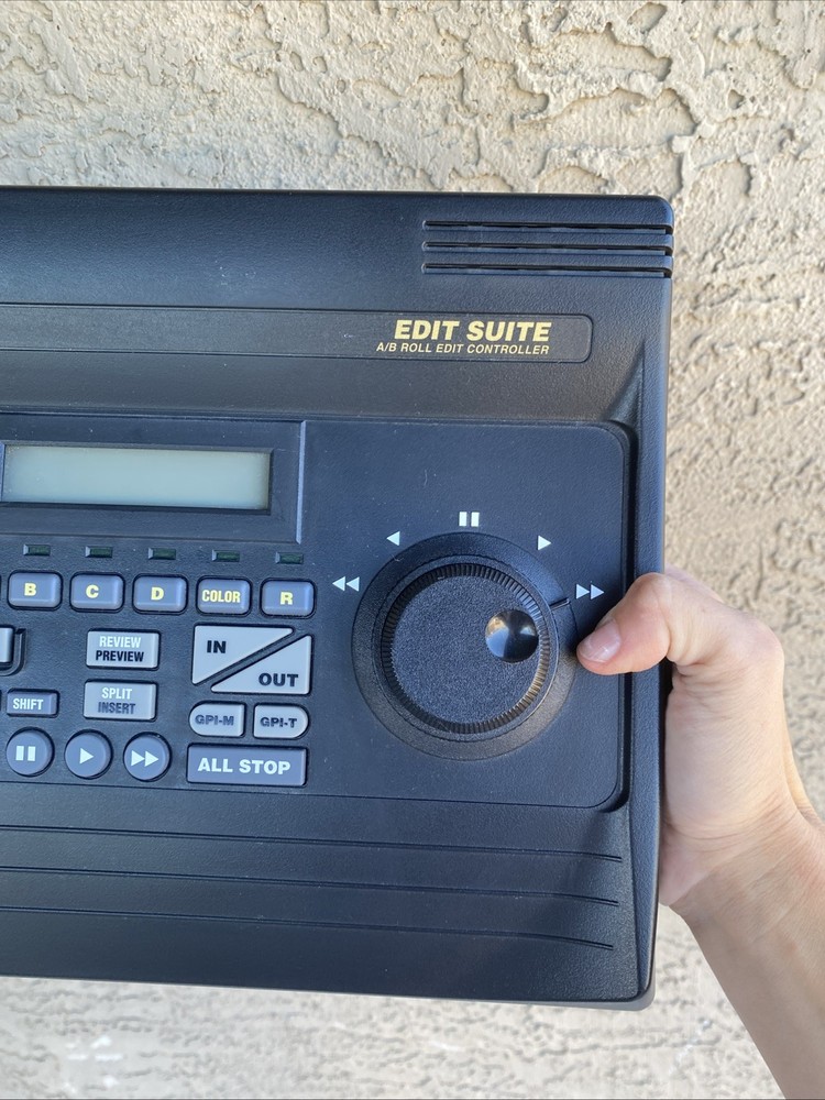 Videonics Edit Suite AB-1 NTSC Roll Edit Controller Video Editing