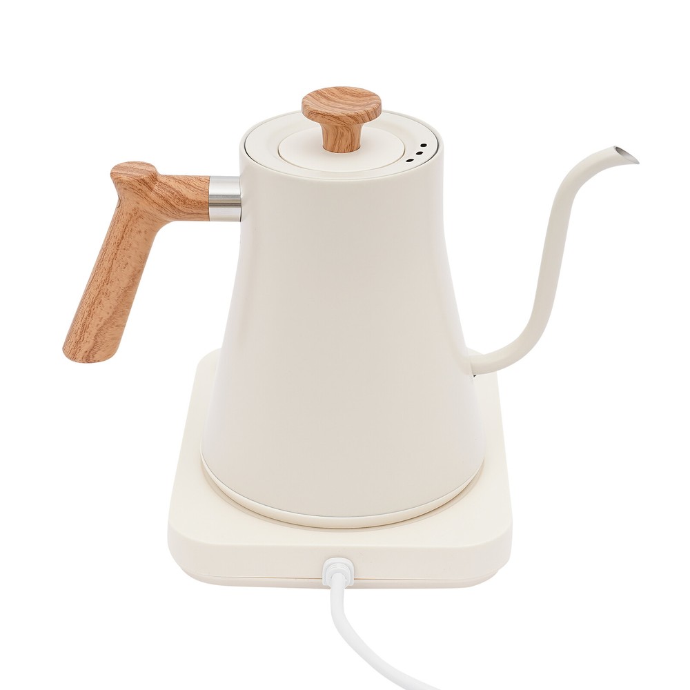 Tabletop Electric Gooseneck Kettle 1200W Electric Tea Kettle w/ Memory Function