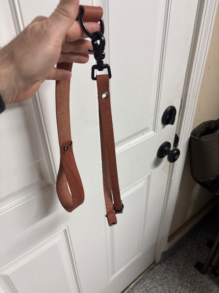 leather turkey tote. Hunting