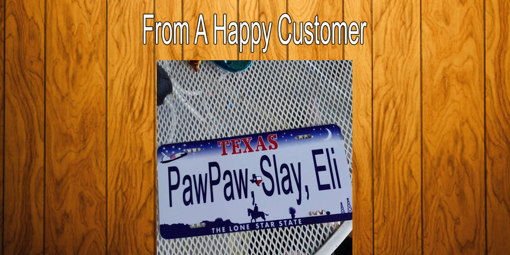 Poop Emoji License Plate